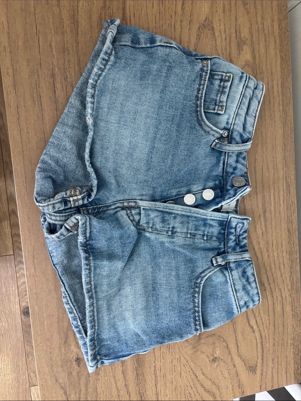 Pacsun Light Blue Denim Shorts